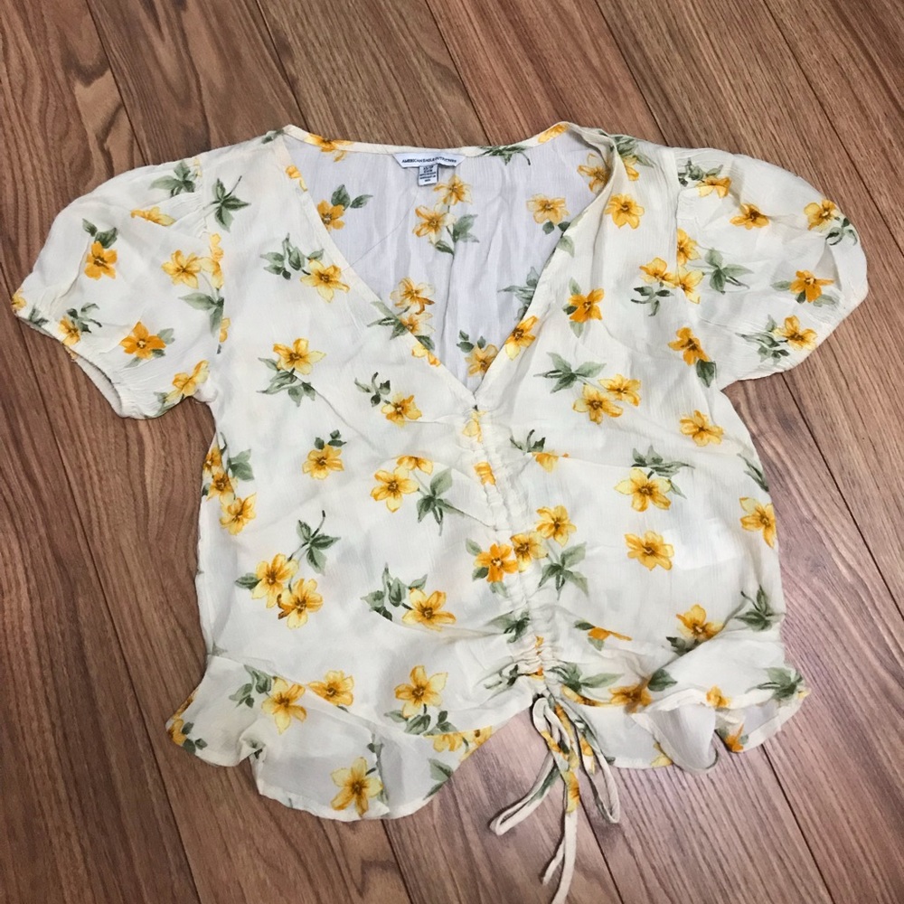American Eagle Floral Top